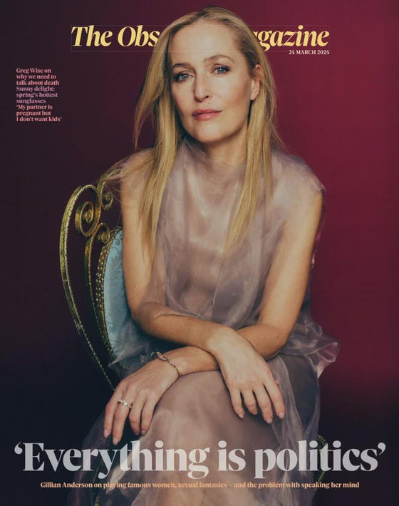 OBSERVER Magazine 24th March 2024 Gillian Anderson