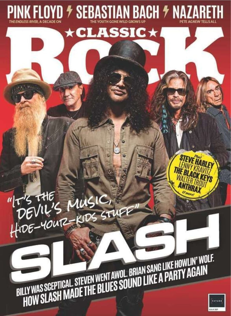 Classic Rock Magazine June 2024 Slash Iggy Pop ZZ Top Steven Tyler Brian Johnson