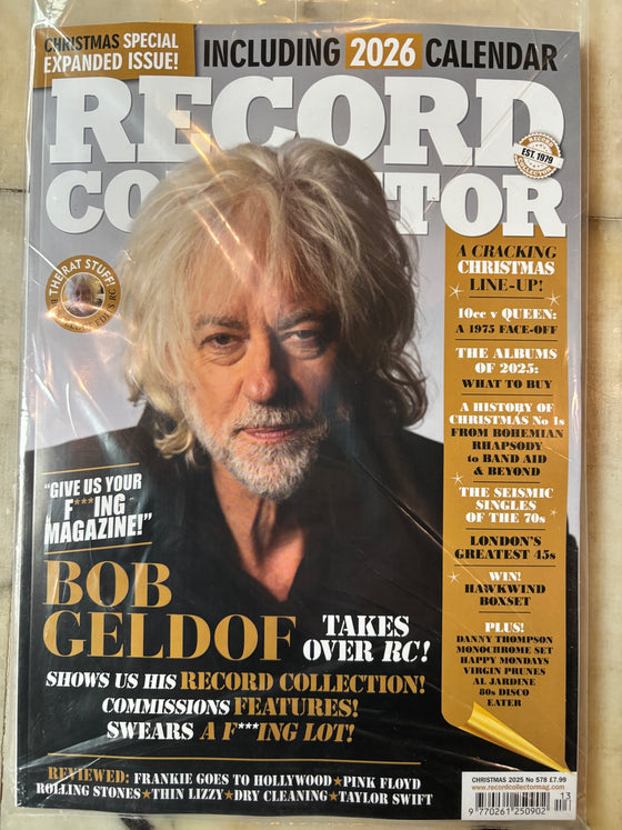Record Collector Magazine #577 December 2025 - Christmas Special: Bob Geldof