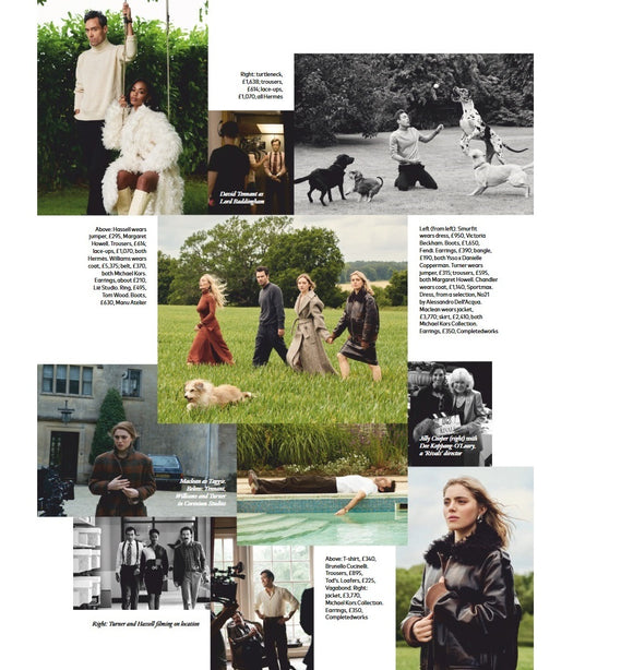 British Harper's Bazaar Magazine (UK) - October 2024 - Venus Williams Aidan Turner