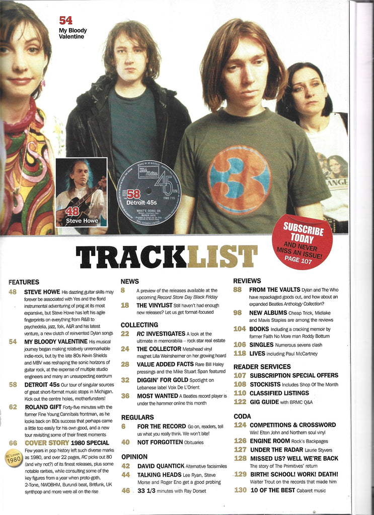 Record Collector Magazine #577 December 2025: 1980s special - Iron Maiden, Talking Heads, Joy Division