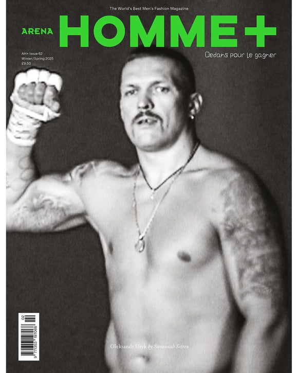 Arena Homme + magazine #62 Winter/Spring 2025 Oleksandr Usyk by Savannah Setten #2 - DEFECTIVE COPY