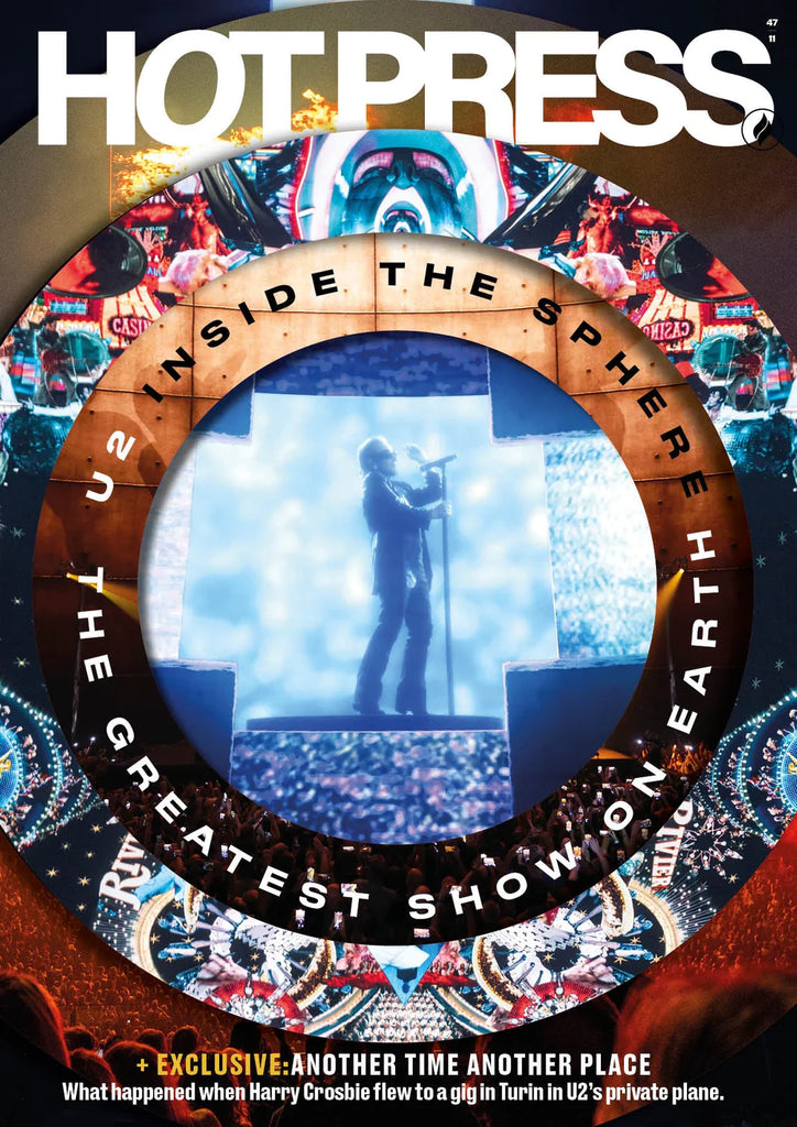 HOT PRESS ISSUE 47-11: U2 Bono - INSIDE THE SPHERE