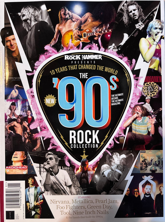 Classic Rock & Metal Hammer Presents: The 90s Rock Collection Magazine - Nirvana, Metallica, Pearl Jam, Foo Fighters & More