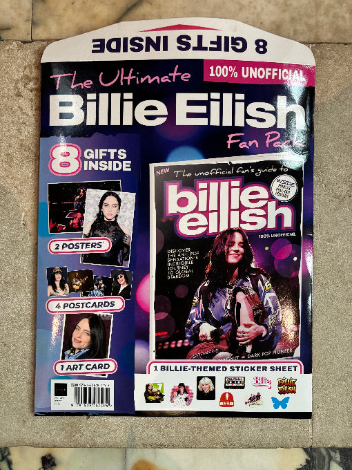 The Ultimate Billie Eilish Fan Pack 2026: Includes 8 Free Gifts - 2 Posters, 4 Postcards, 1 Art card and 1 Sticker sheet