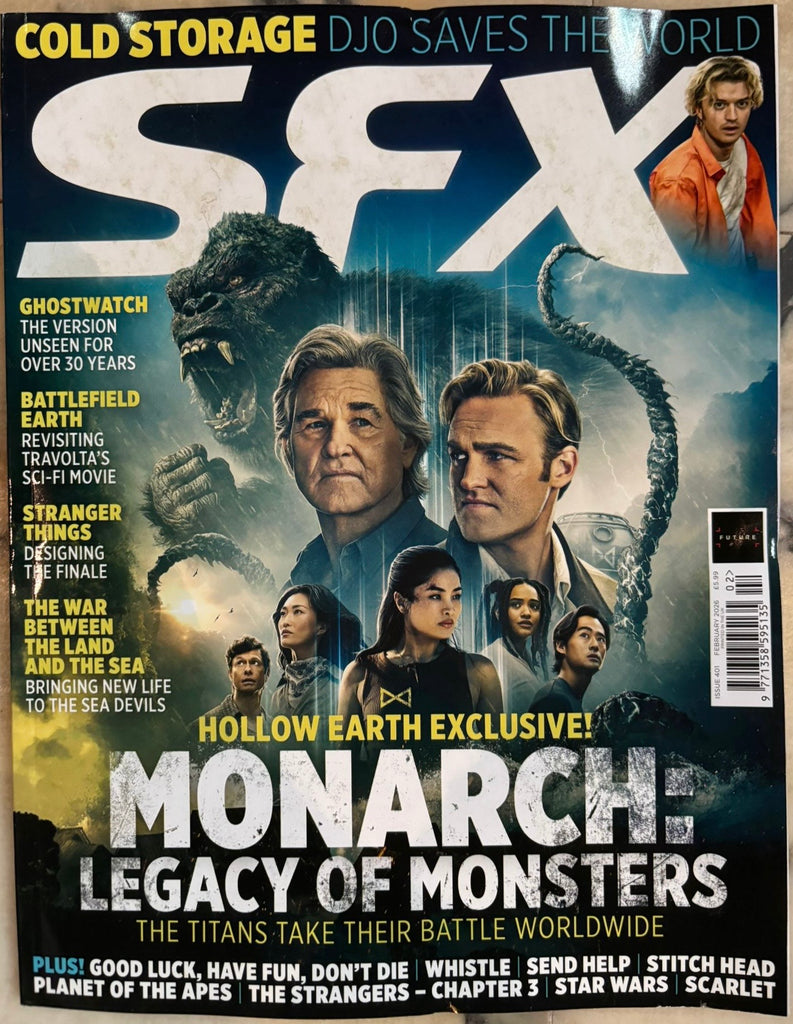 SFX Magazine (UK) #401 - February 2026 - Monarch Legacy of Monsters - Joe Keery