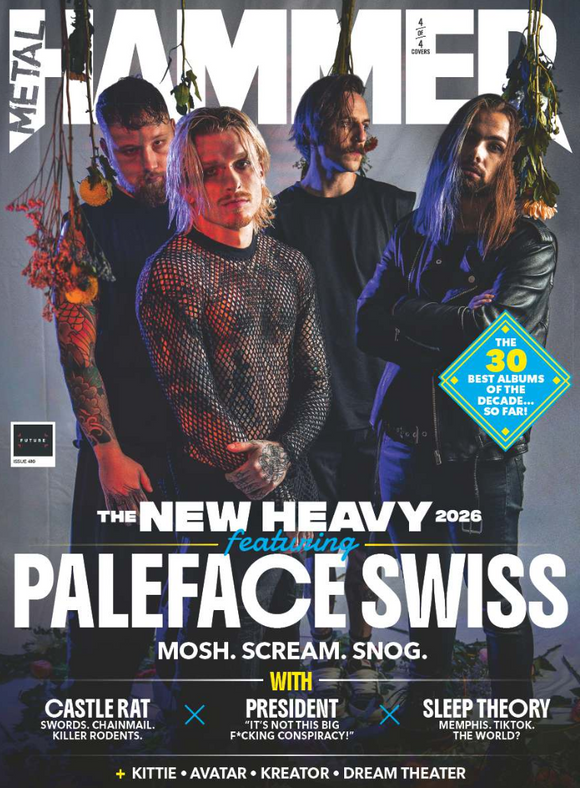 Metal Hammer #410 - The New Heavy 2026 Cover 4 of 4: Paleface Swiss cover