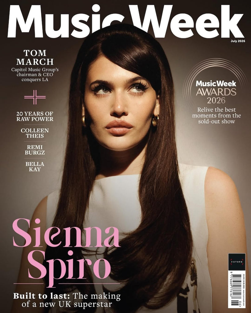 Music Week July 2026 Sienna Spiro