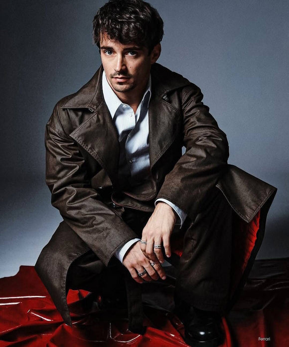 ICON MAGAZINE - ITALIA EDITION ROBERT PATTINSON - BRAND NEW Charles LeClerc