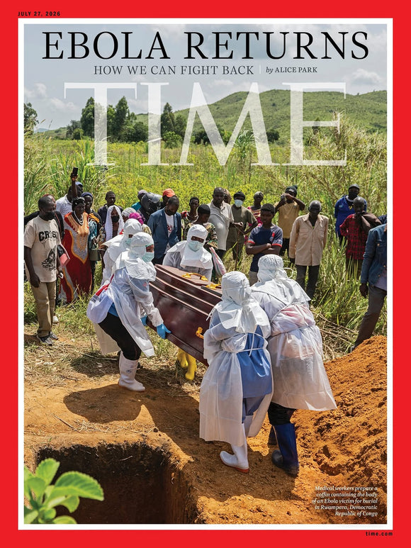 TIME Magazine July 27 2026 Ebola Returns Global Health