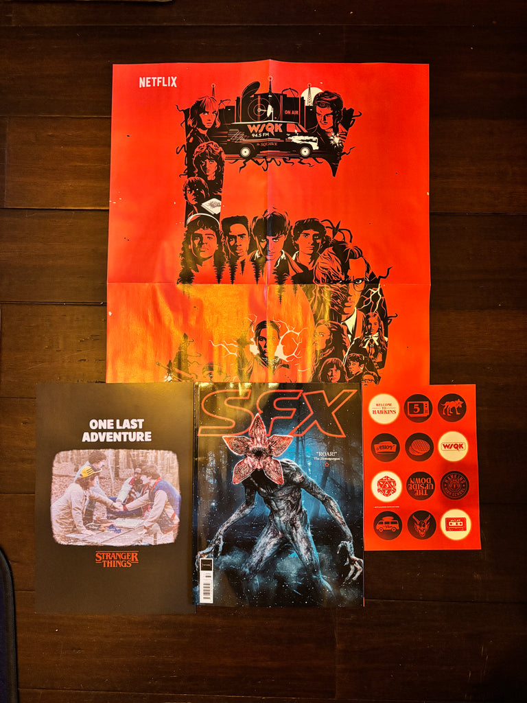 SFX Magazine #399 Holidays 2025 – Stranger Things Collector Pack - Demogorgon Cover