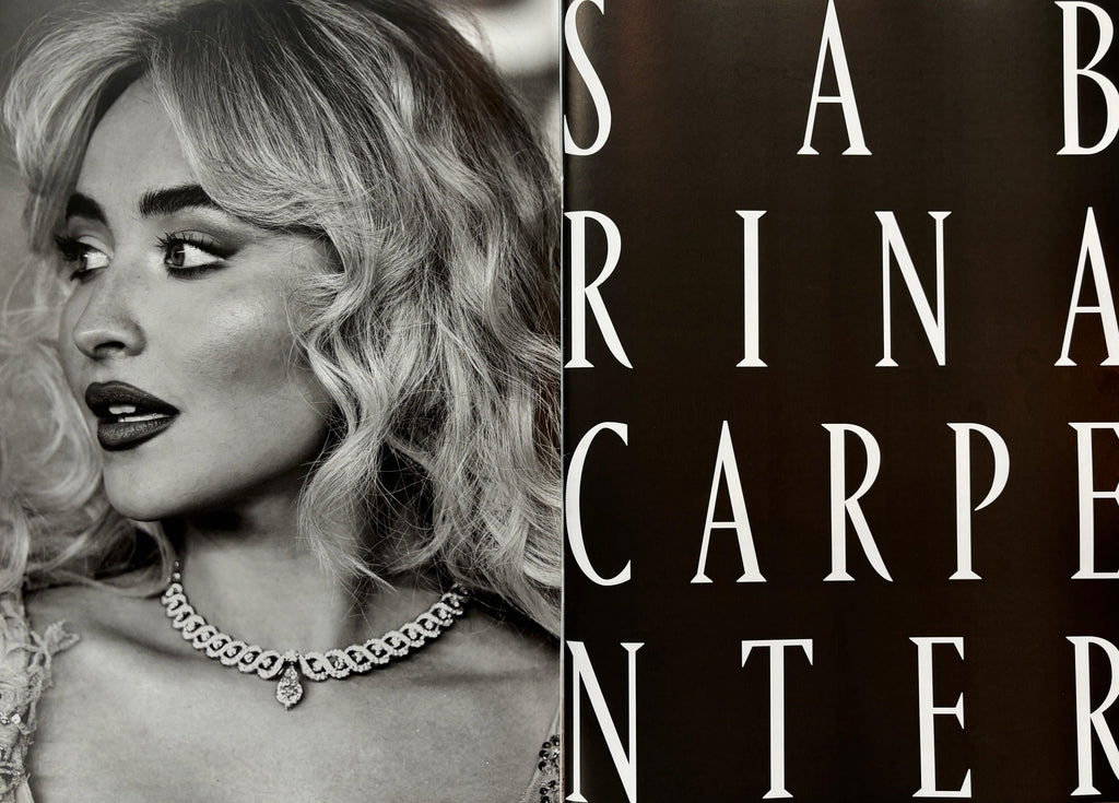 Sabrina Carpenter Pop Icons In Focus Poster Magazine 2025