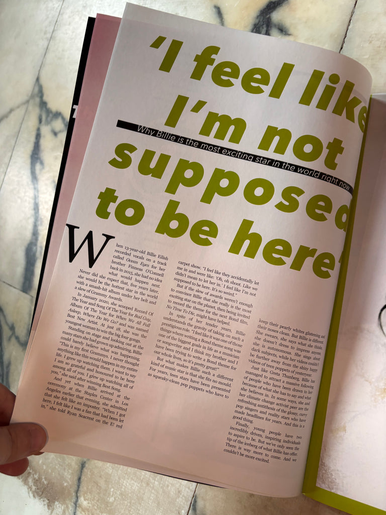 Queens of Pop Magazine: Billie Eilish + Free Double Sided Poster