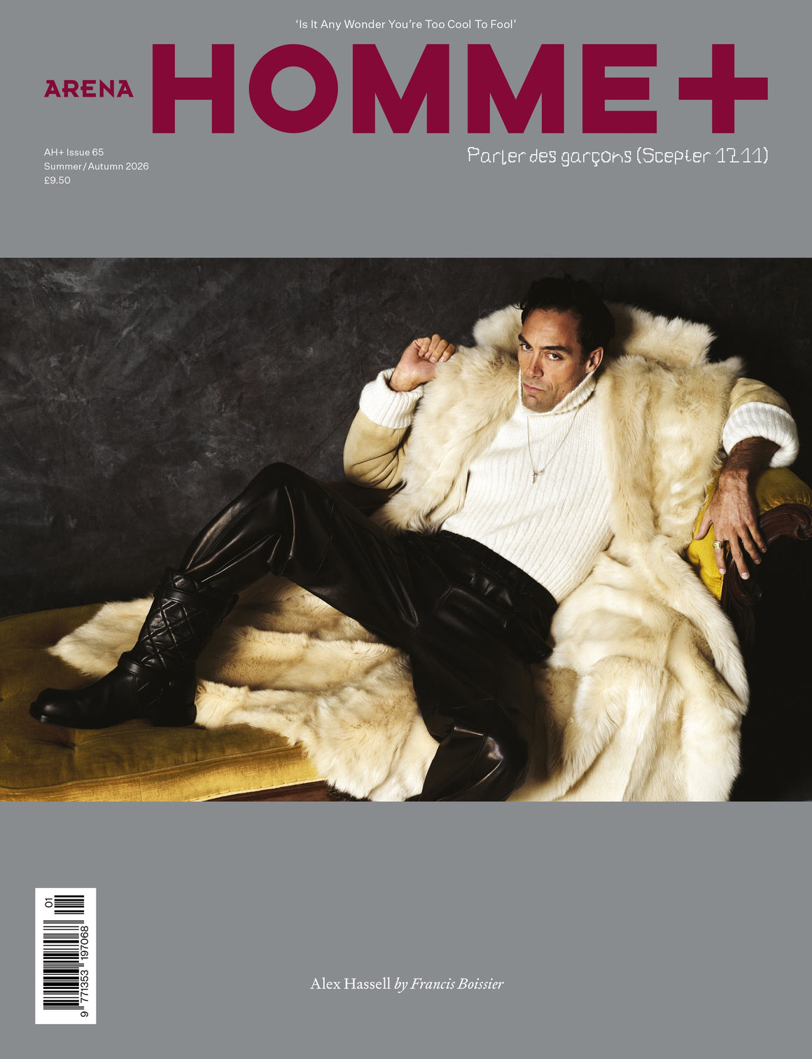ARENA HOMME+ #65 2026 - Alex Hassell by Francis Boissier - Rivals