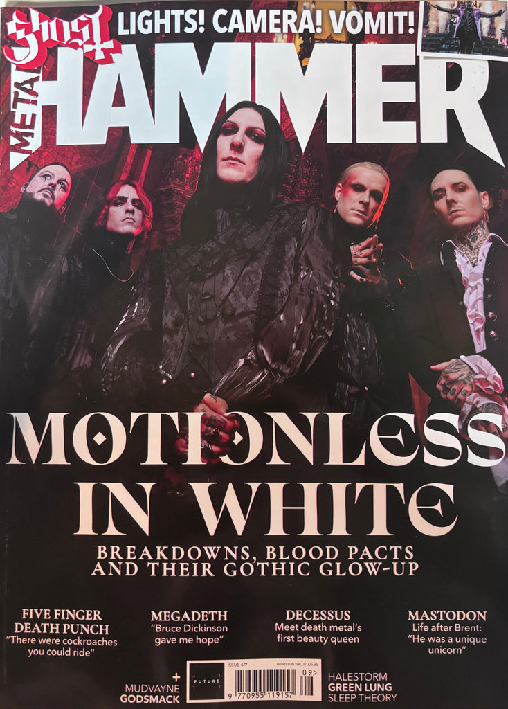 Metal Hammer #417 - September 2026 - Motionless In White, Ghost
