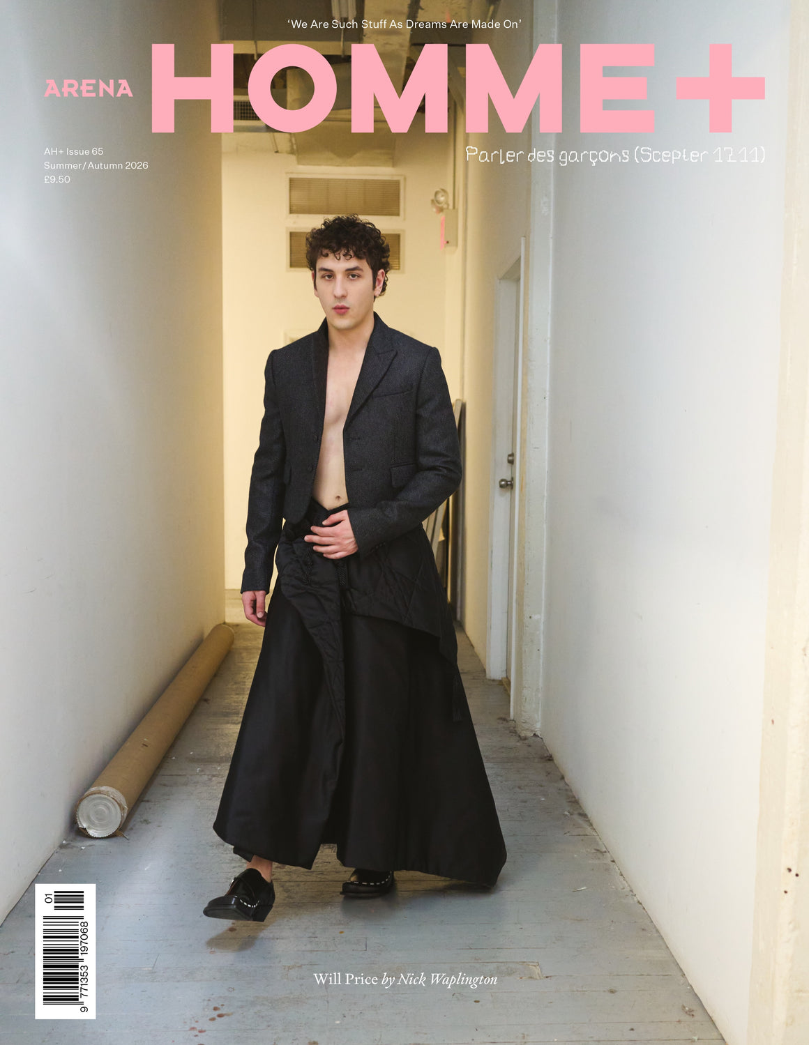 ARENA HOMME+ #65 2026 - Will Price by Nick Waplington