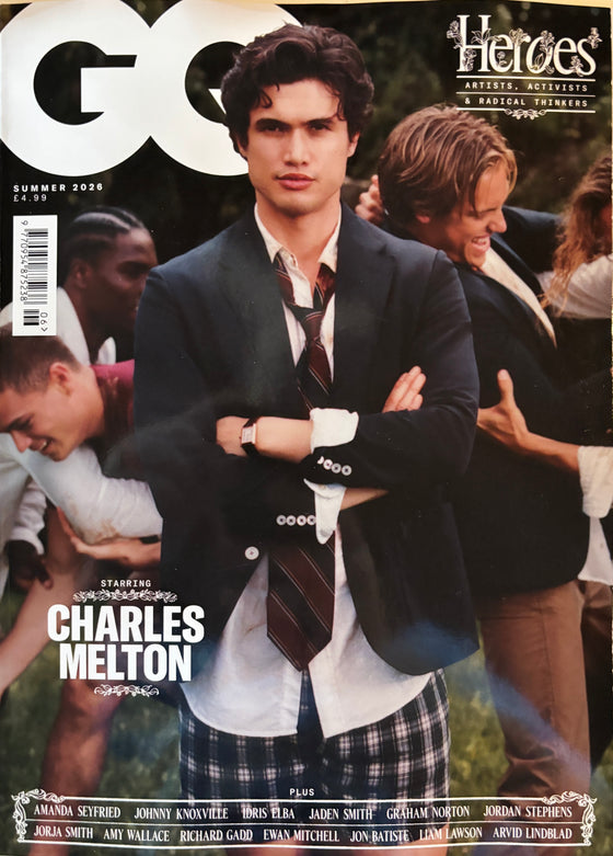 BRITISH GQ Summer 2026 Charles Melton Heroes Cover