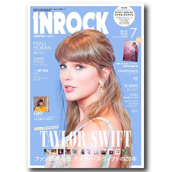 INROCK Magazine July 2026 - Taylor Swift - Michael Jackson - Joe Keery