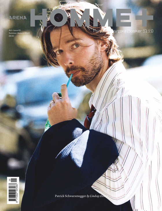 ARENA HOMME+ #65 2026 - Patrick Schwarzenegger - White Lotus