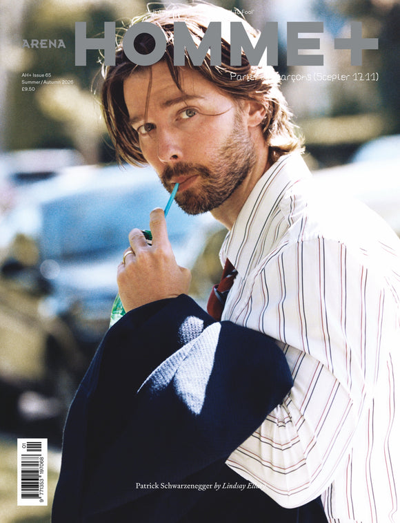 ARENA HOMME+ #65 2026 - Patrick Schwarzenegger - White Lotus