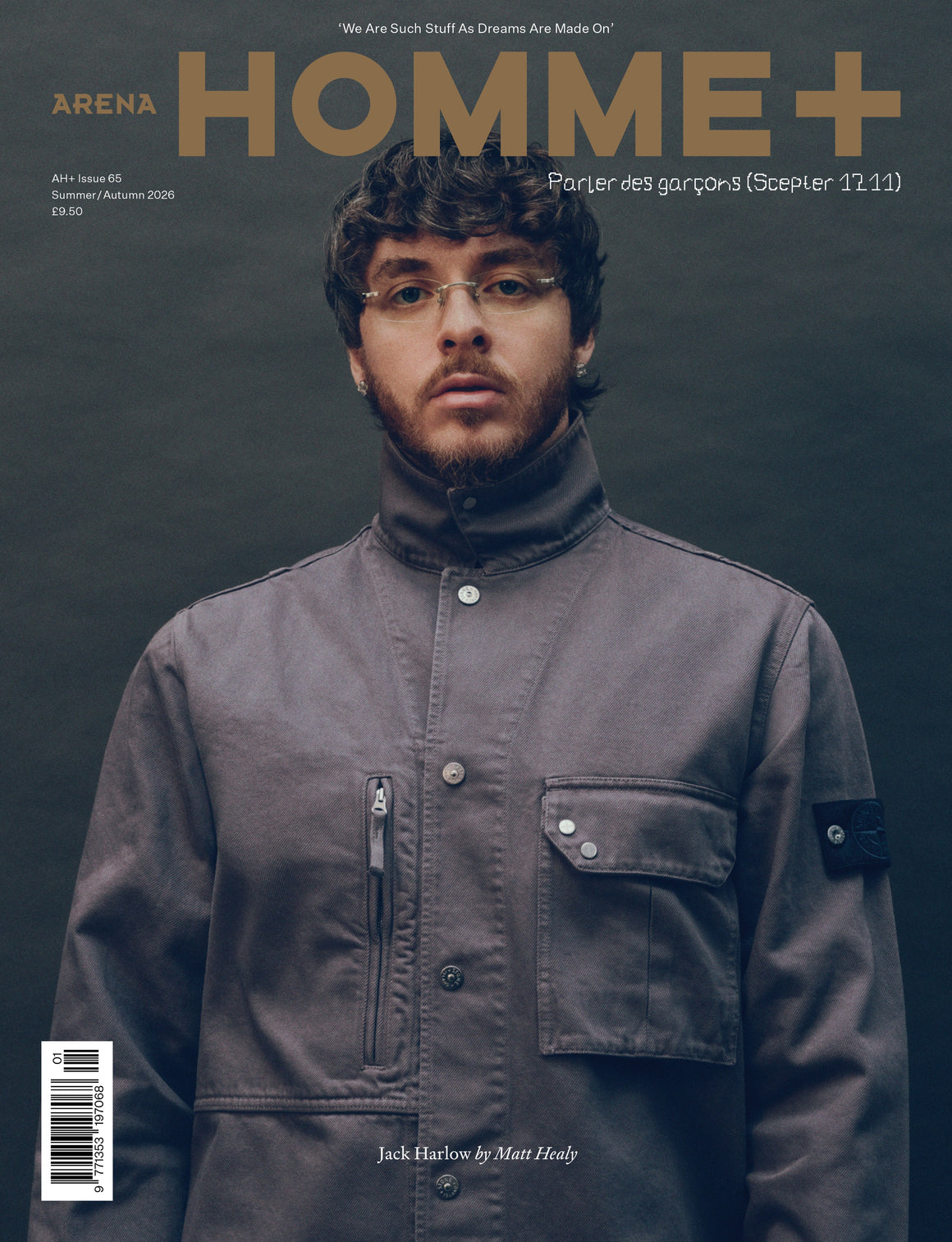 ARENA HOMME+ #65 2026 - Jack Harlow by Matt Healy (Cover 1)
