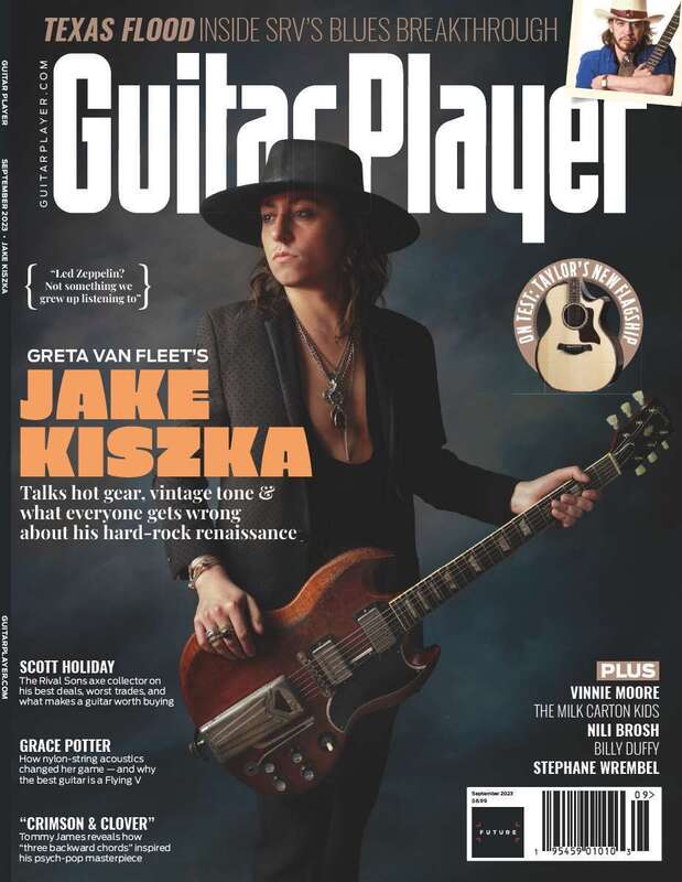 JAKE KISZKA - GRETA VAN FLEET GUITAR PLAYER MAGAZINE - SEPTEMBER 2023