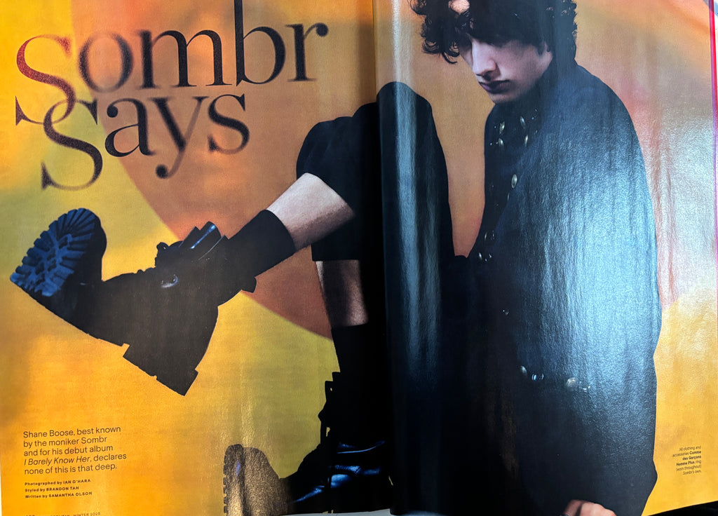 Cosmopolitan Magazine Winter 2025 Conan Gray - Cosmo Centerfold - Sombr