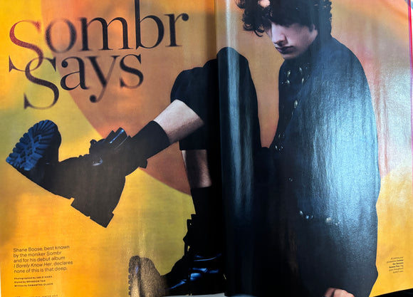 Cosmopolitan Magazine Winter 2025 Conan Gray - Cosmo Centerfold - Sombr