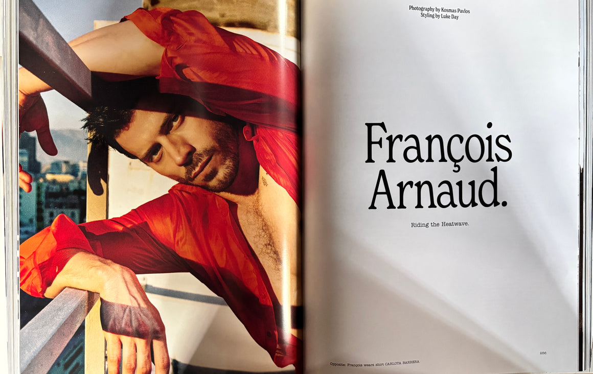 François Arnaud (Random Cover) - Man About Town Magazine Issue 38