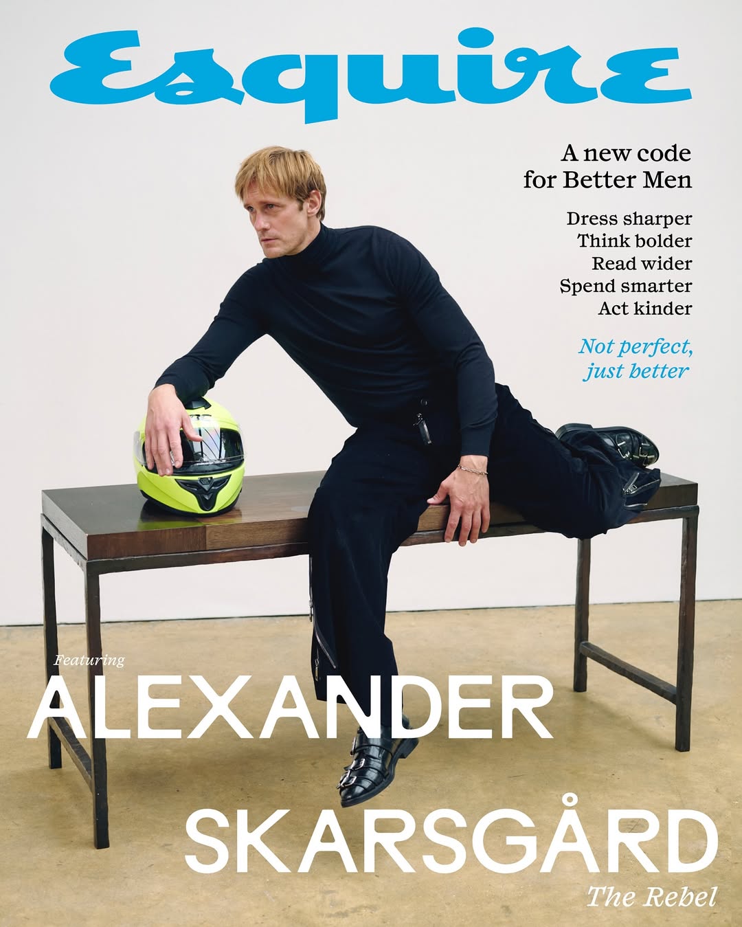 British Esquire Magazine (UK) - Winter 2025 - Alexander Skarsgård
