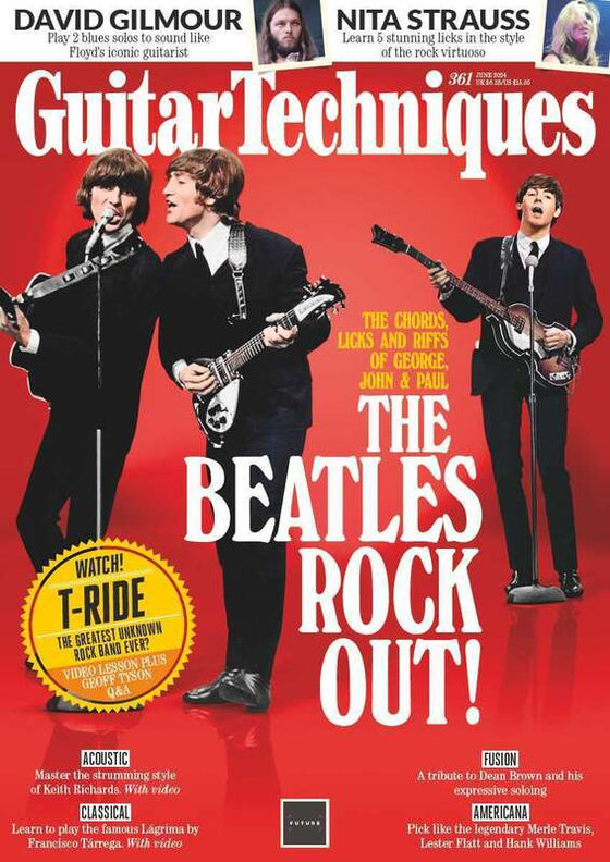 Guitar Techniques June 2024 Issue 361 The Beatles