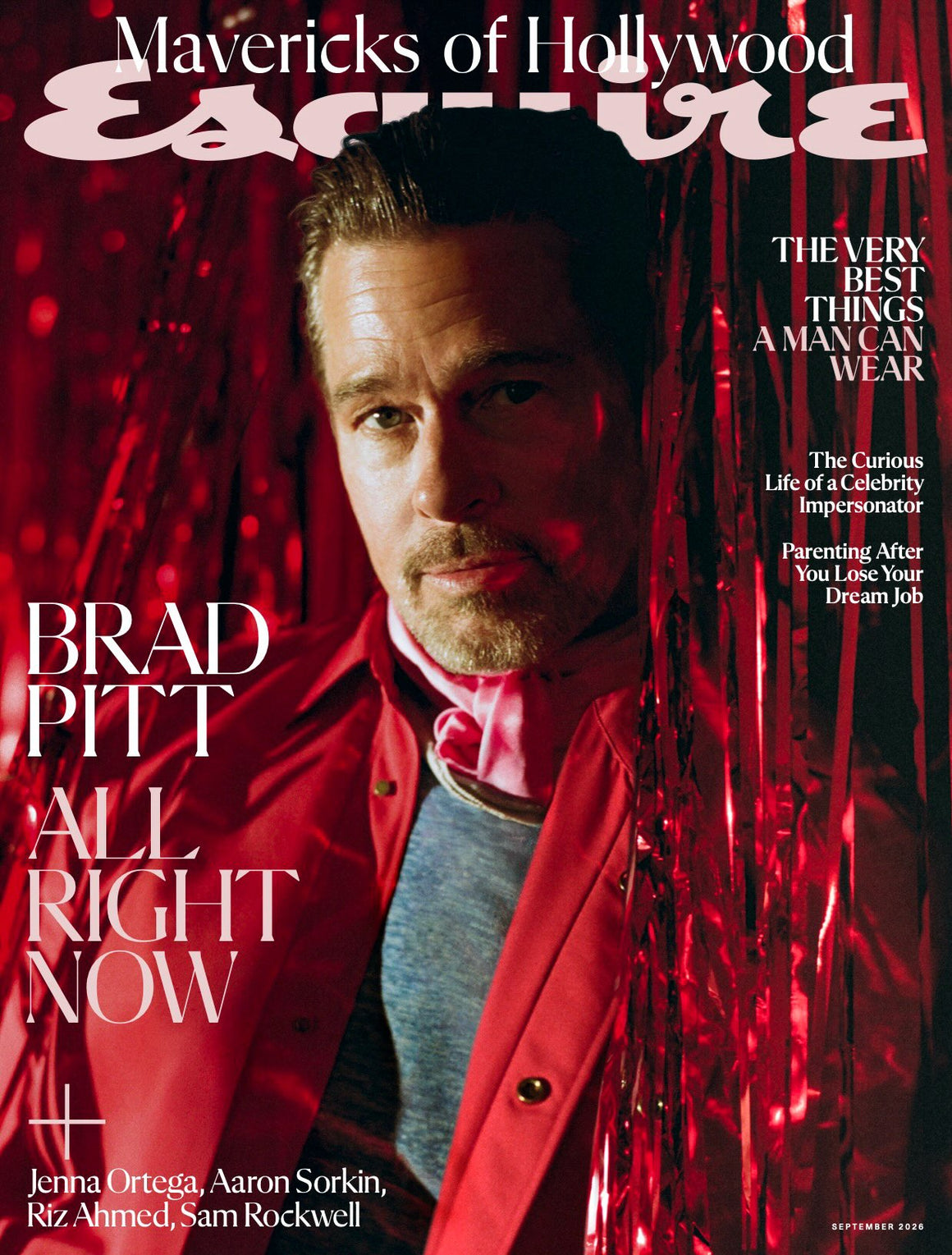 Esquire USA - Brad Pitt - Mavericks of Hollywood 2026