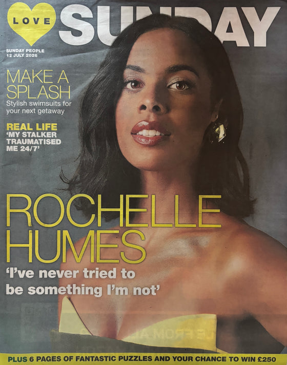 Love Sunday 12 July 2026 - Rochelle Humes