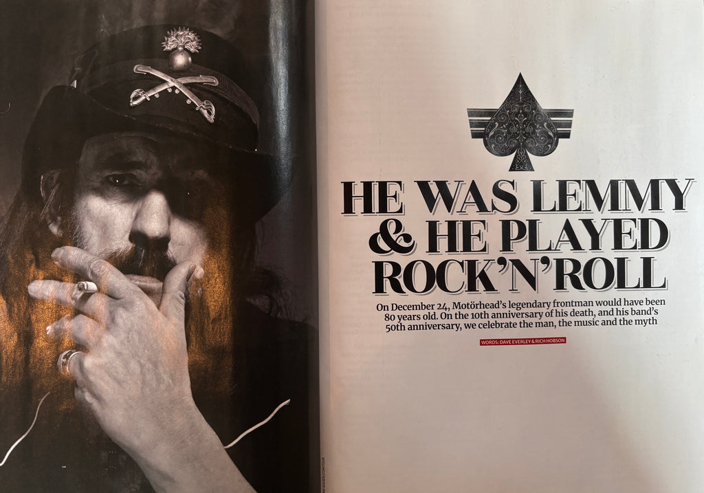 METAL HAMMER #407 December 2025 - Lemmy Kilmister - MOTORHEAD - Ozzy Osbourne - Nine Inch Nails