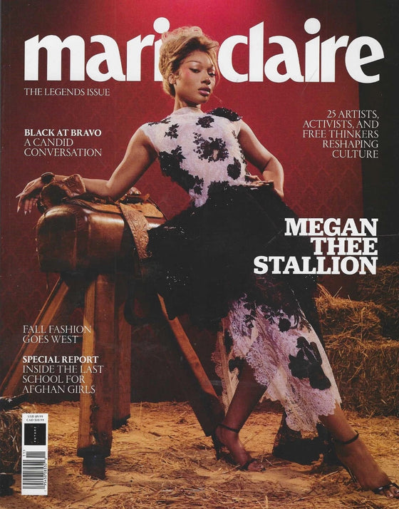 Marie Claire The Legends Issue: Megan Thee Stallion Cover 1