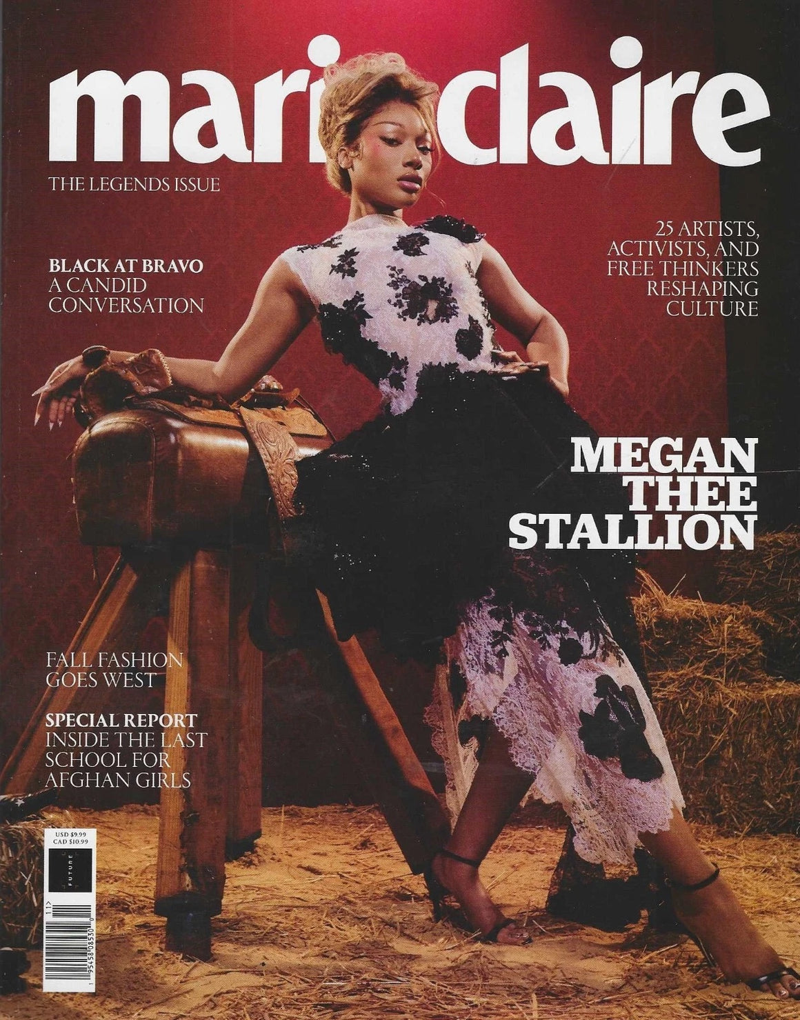 Marie Claire The Legends Issue: Megan Thee Stallion Cover 1