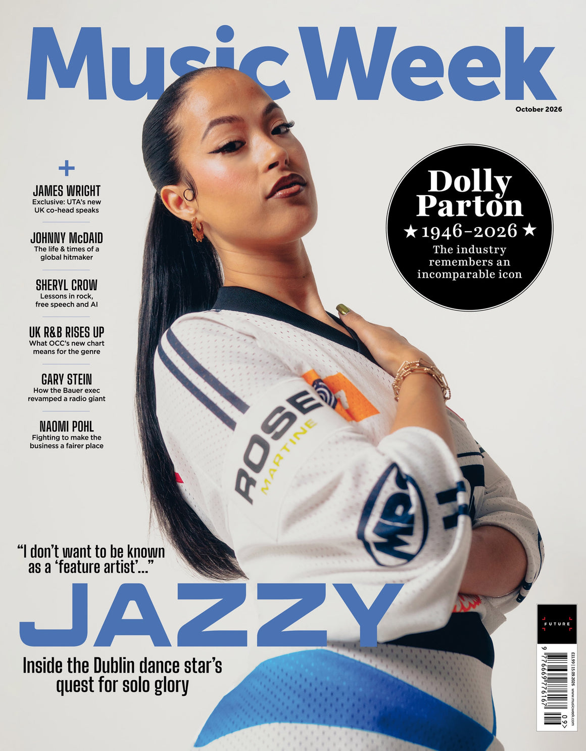 Music Week October 2026 – Jazzy - Dolly Parton tribute