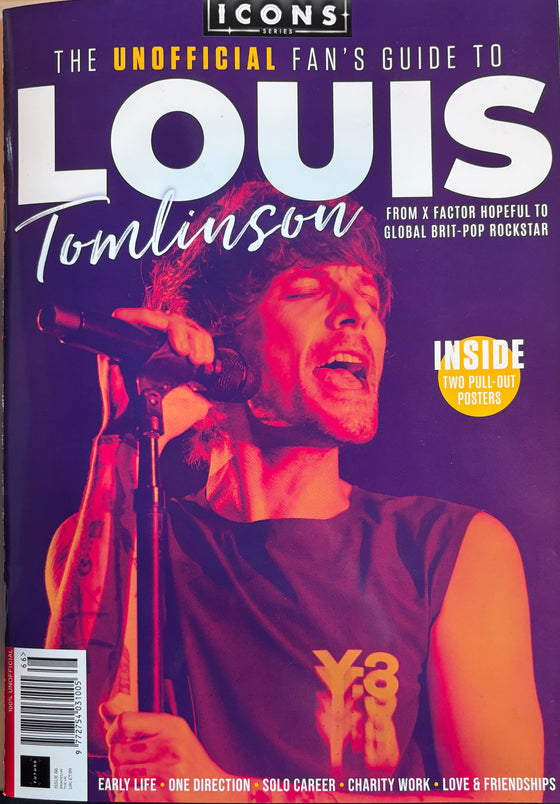 Icons Series magazine #66 2026 Fan's guide to Louis Tomlinson + 2 Pull out posters (Pre order)