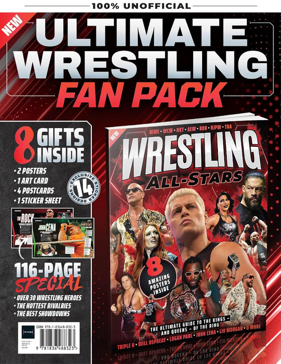 Ultimate Wrestling Fan Pack: Featuring Wrestling All Stars and unmissable gifts