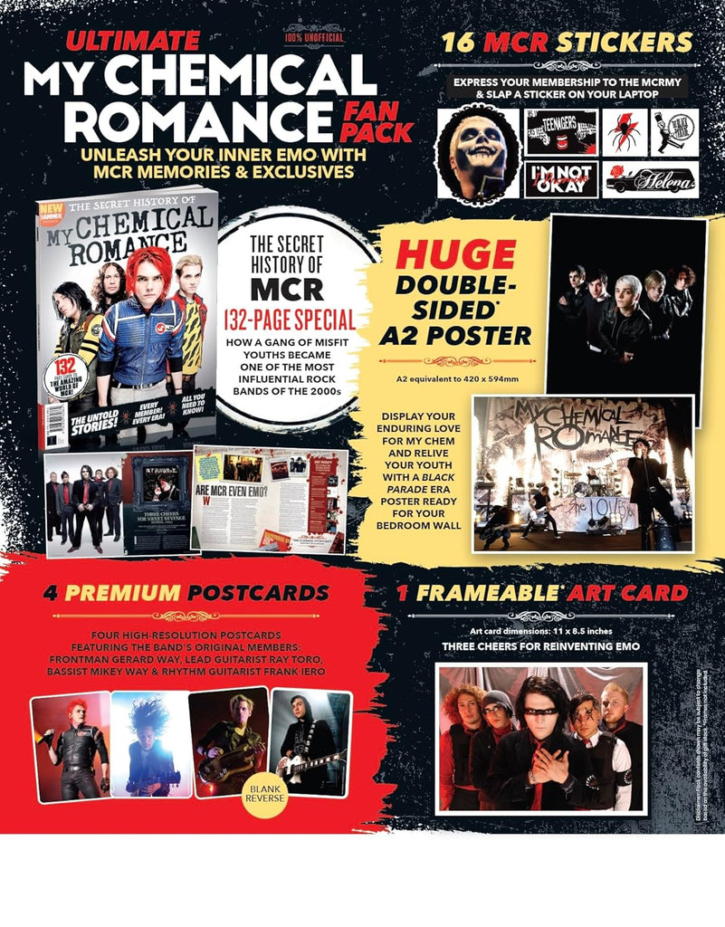 My Chemical Romance Ultimate Fan Pack Posters Stickers Art Cards Volume 2