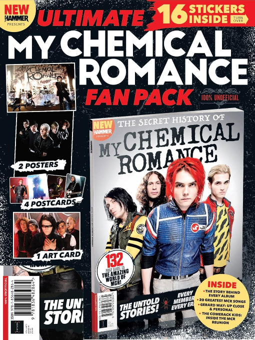 My Chemical Romance Ultimate Fan Pack Posters Stickers Art Cards Volum ...