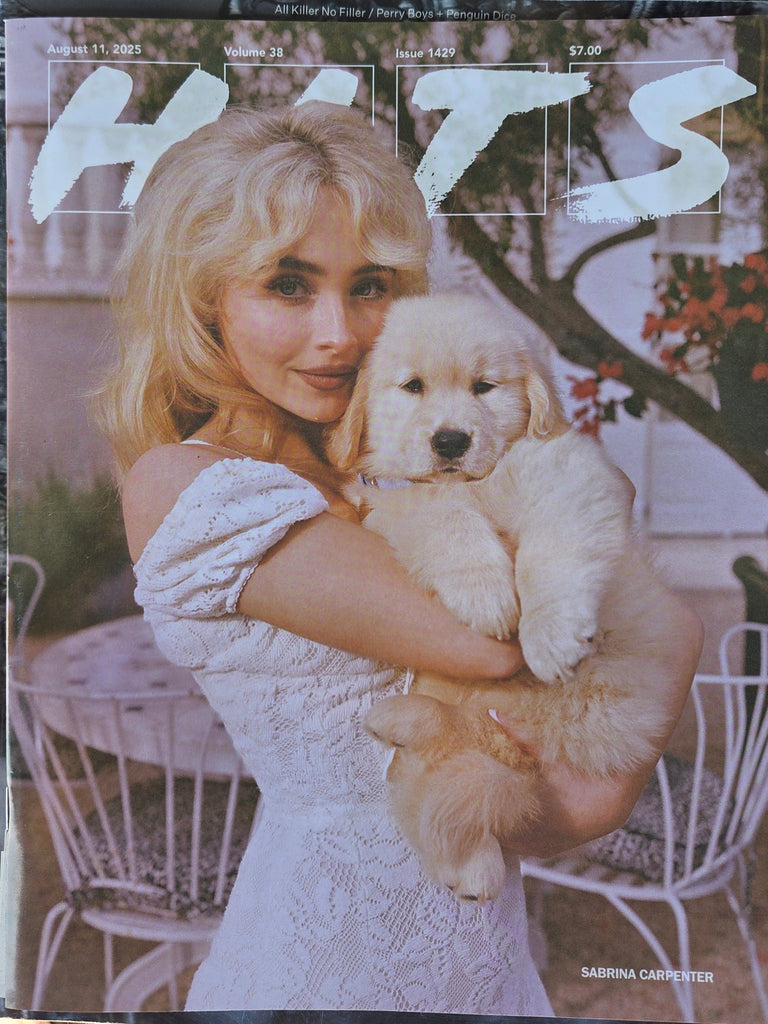 SABRINA CARPENTER - RARE - HITS MAGAZINE - AUG 11, 2025 - BRAND NEW