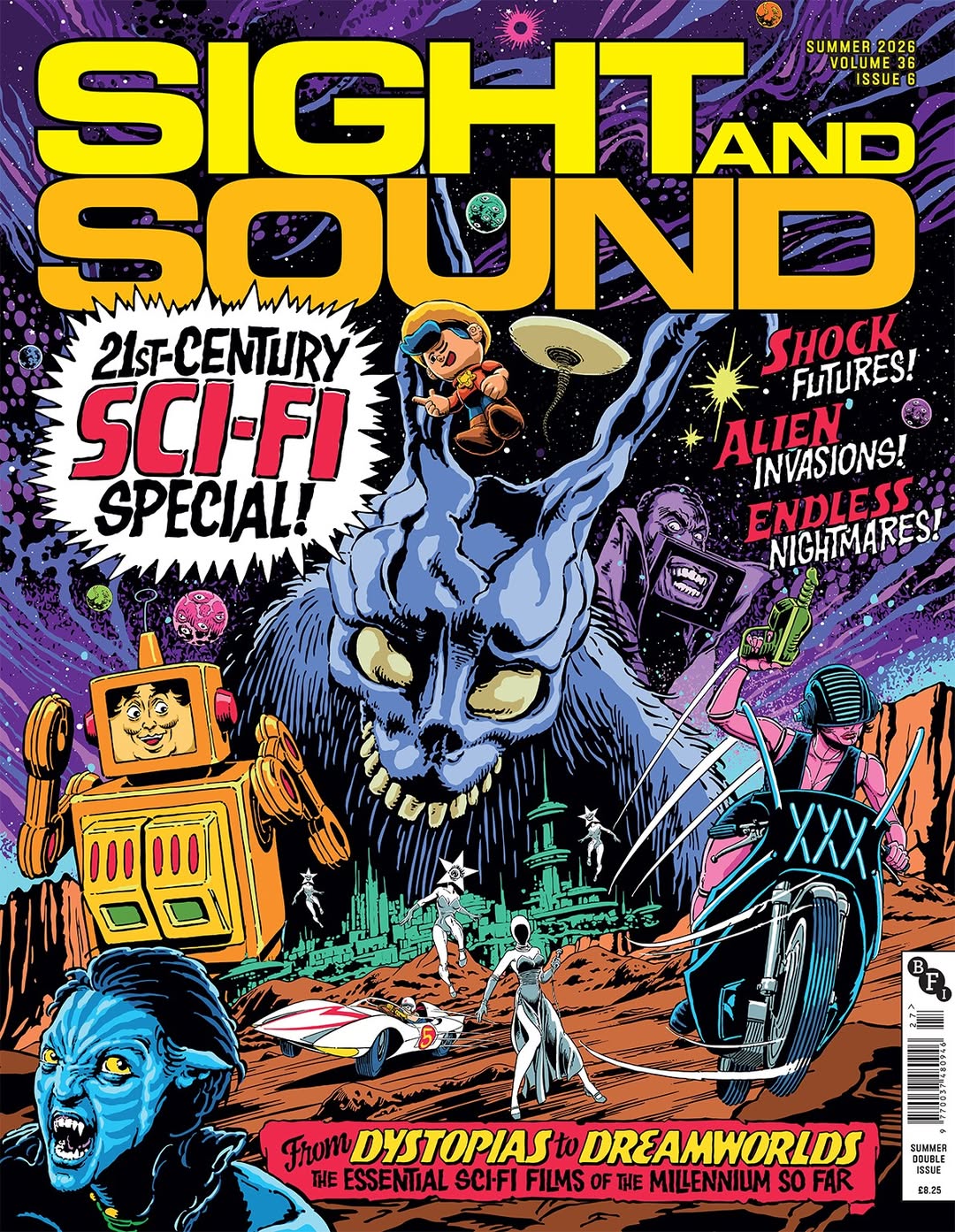 Sight and Sound Summer 2026 Volume 36 Issue 6 Sci Fi Special