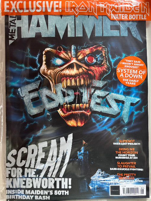 Metal Hammer #415 August 2026 – Iron Maiden + Exclusive EDDFEST Water Bottle