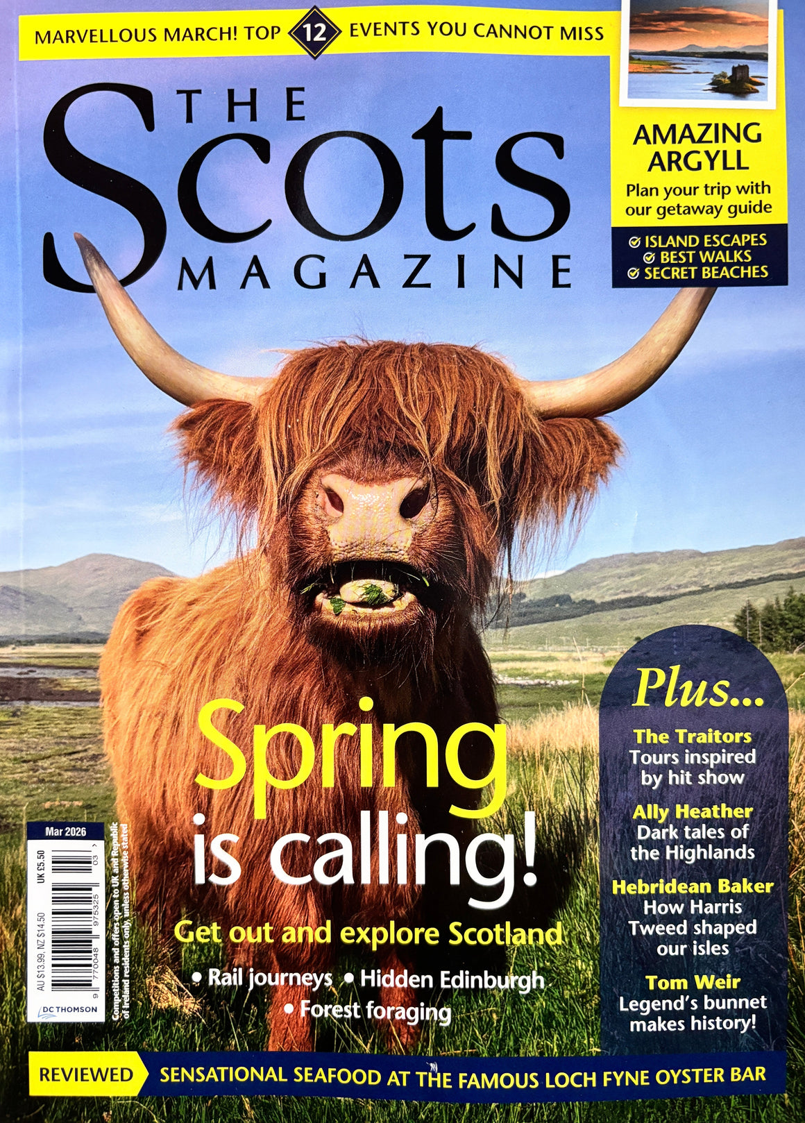 SCOTS Magazine March 2026 - Spring is Calling - James McArdle