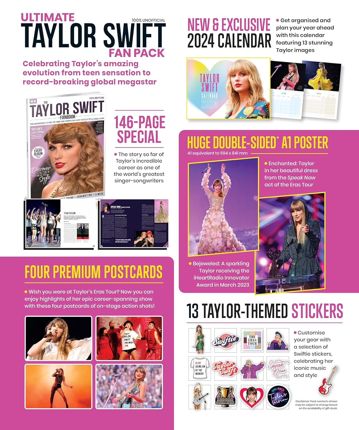 The Ultimate Taylor Swift Tour Fan Pack