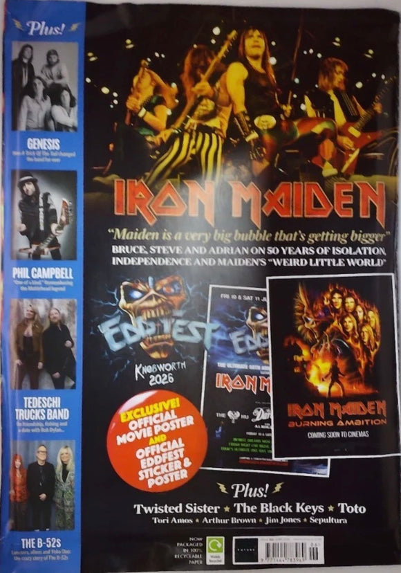 Classic Rock Magazine (UK) June 2026 (533) Iron Maiden Exclusive Bundle