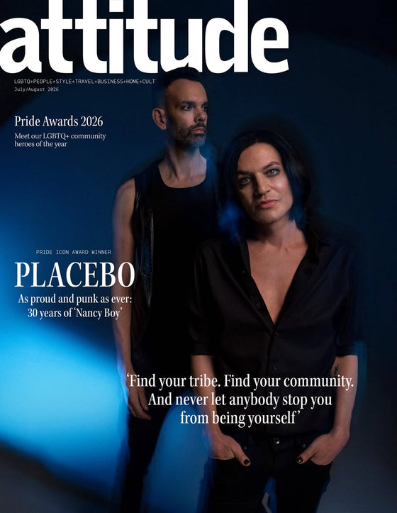 Attitude Magazine July August 2026 Placebo