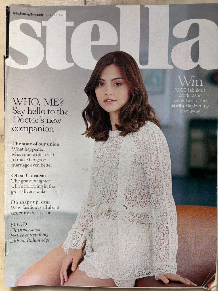 UK Stella Magazine Dec 2012: JENNA-LOUISE COLEMAN