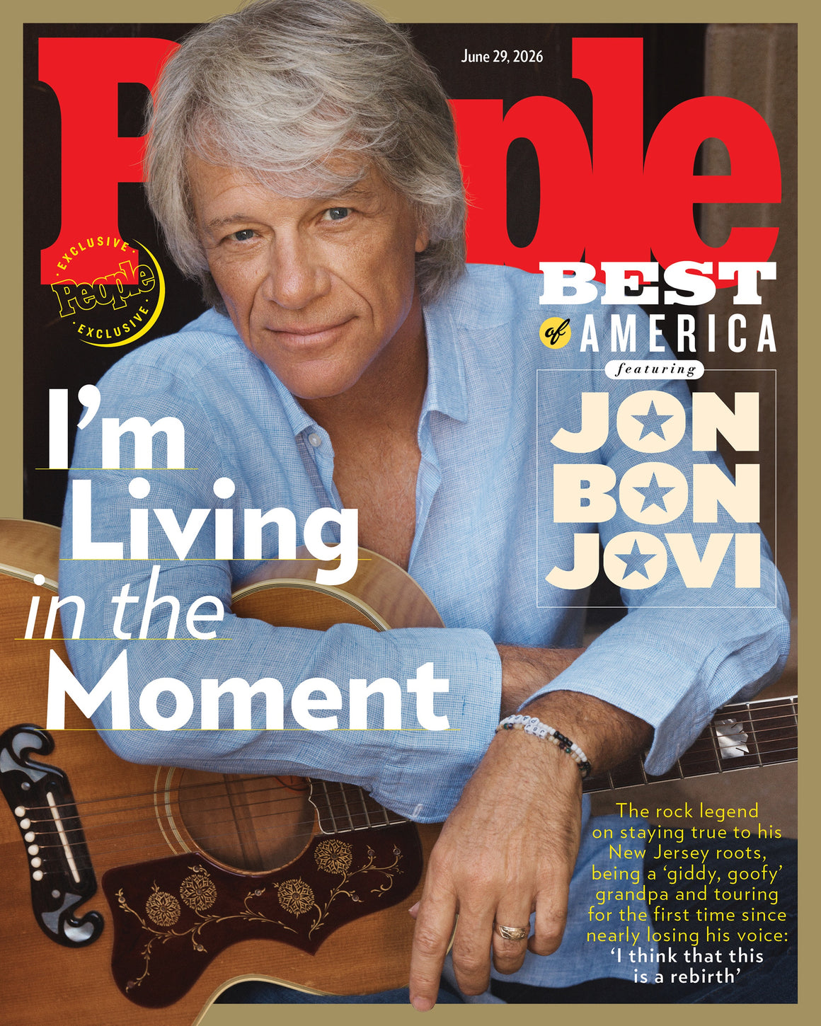 Jon Bon Jovi - People Magazine - June 29 2026
